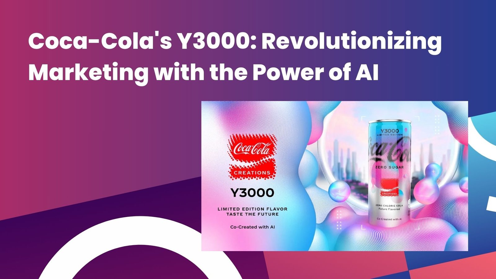 Coca-Cola Y3000 campaign
